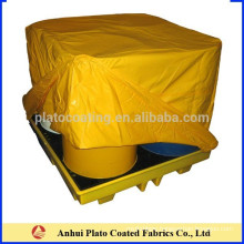 High quality waterproof vinyl coated pallet cover